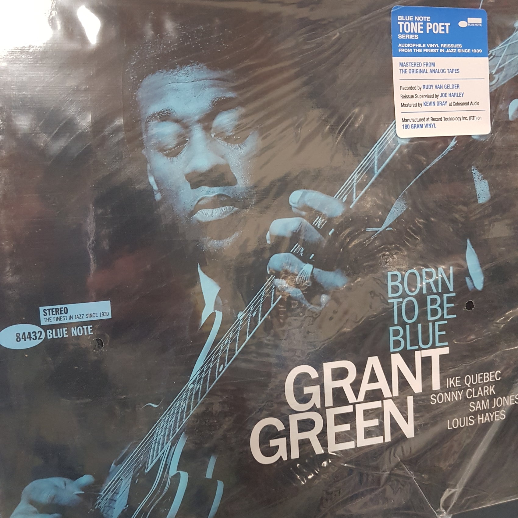 GRANT GREEN - BORN TO BE BLUE VINYL