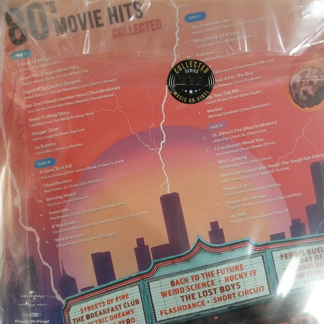 VARIOUS ARTISTS - 80S MOVIE HITS COLLECTED VINYL