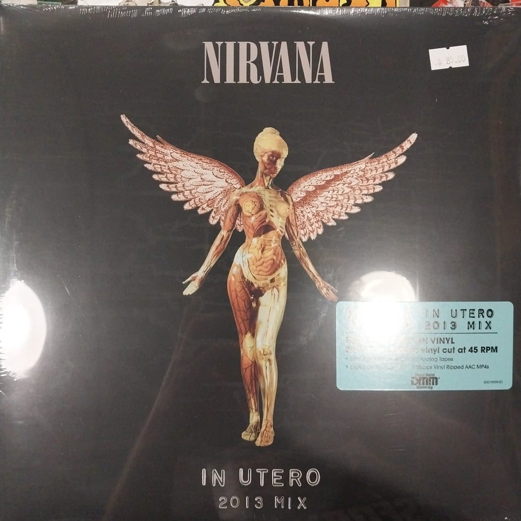 NIRVANA - IN UTERO (2LP) (USED VINYL 2013 US M-/M-)