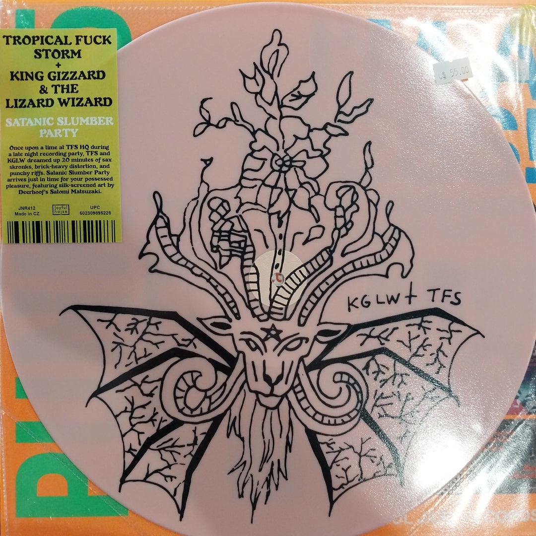 TROPICAL FUCK STORM AND KING GIZZARD - SATANIC SLUMBER PARTY PIC DISC VINYL