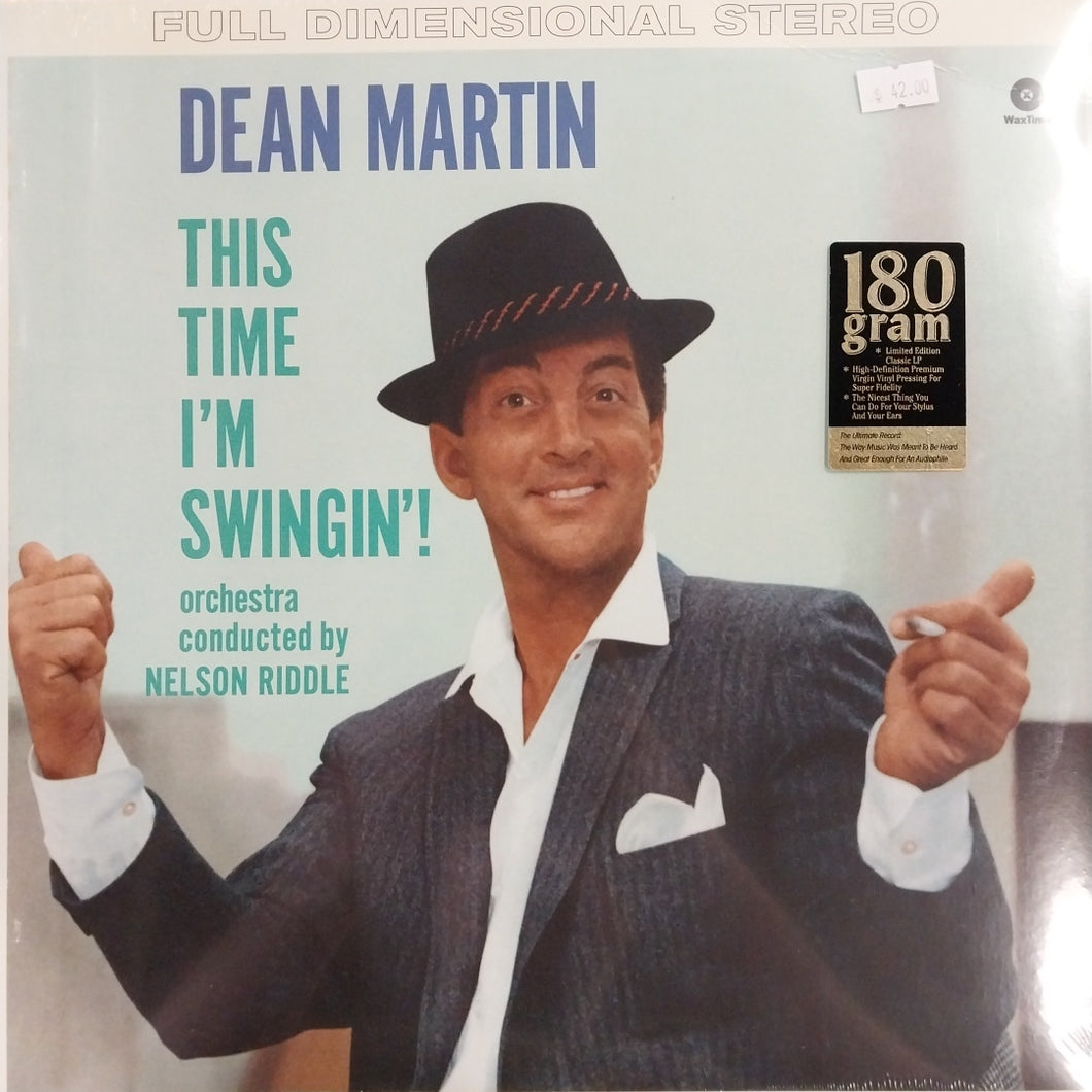 DEAN MARTIN - THIS TIME IM SWINGIN VINYL