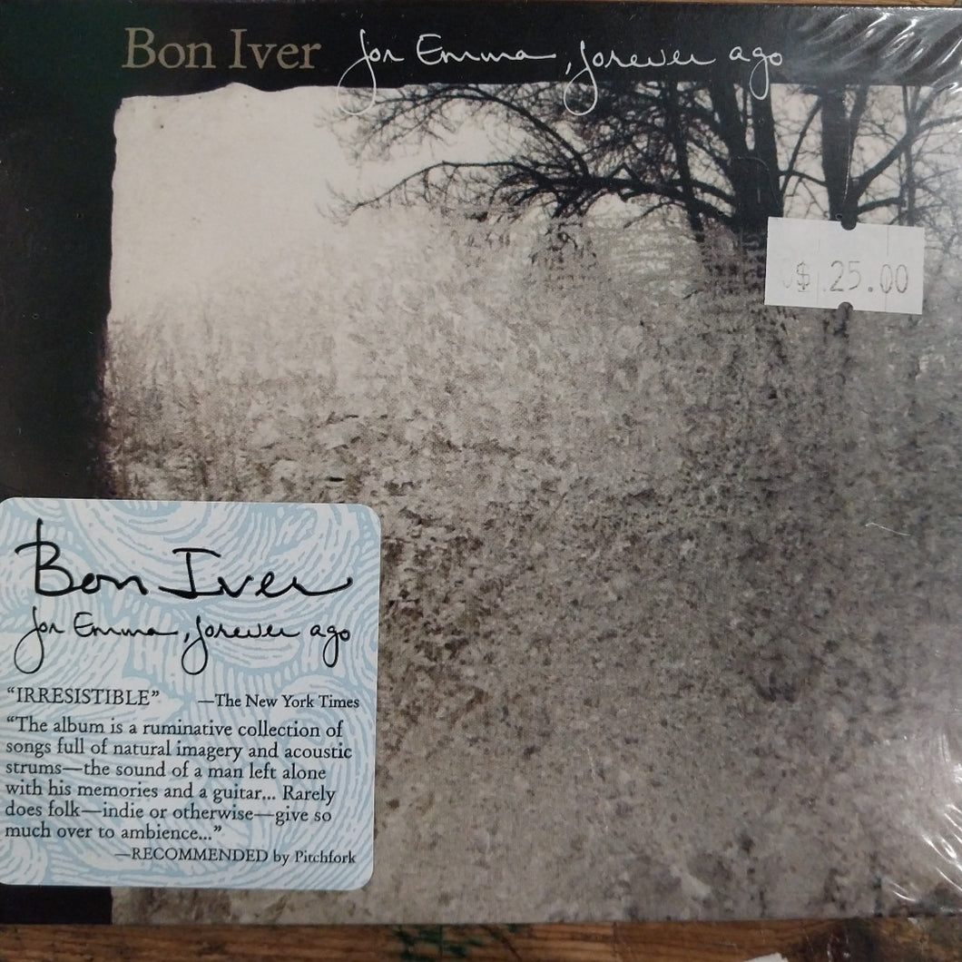 BON IVER - FOR EMMA FOREVER AGO CD