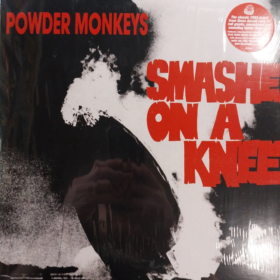 POWDER MONKEYS - SMASHED ON A KNEE (USED VINYL 2013 AUS M- M-)