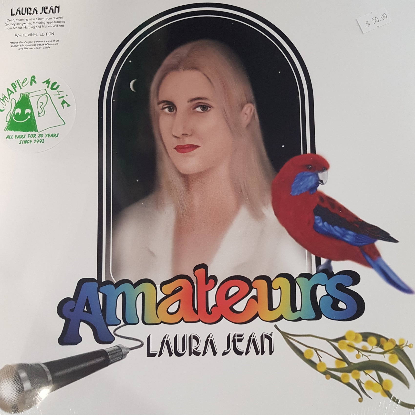 LAURA JEAN - AMATEURS (WHITE COLOUR) VINYL