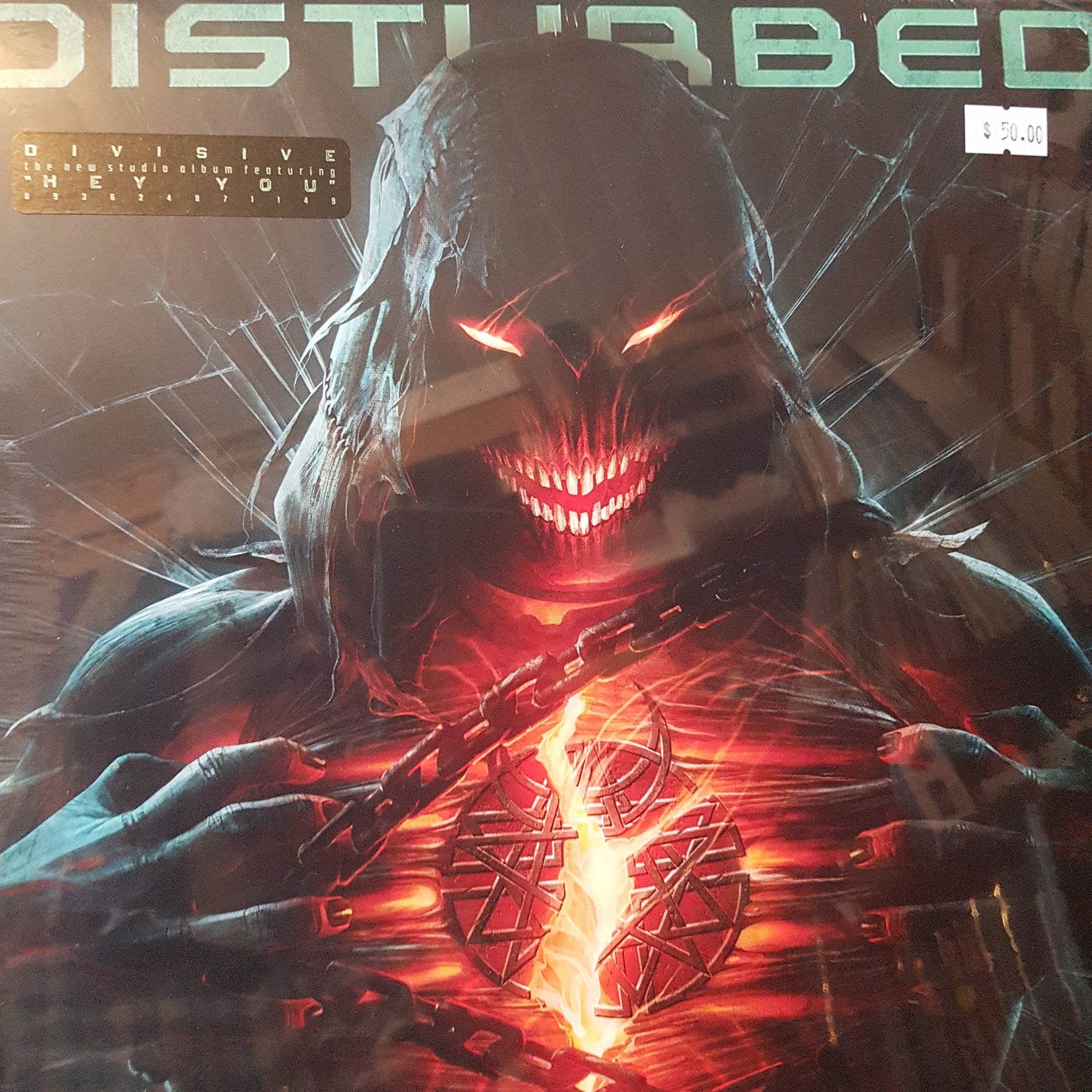 DISTURBED - DIVISIVE VINYL