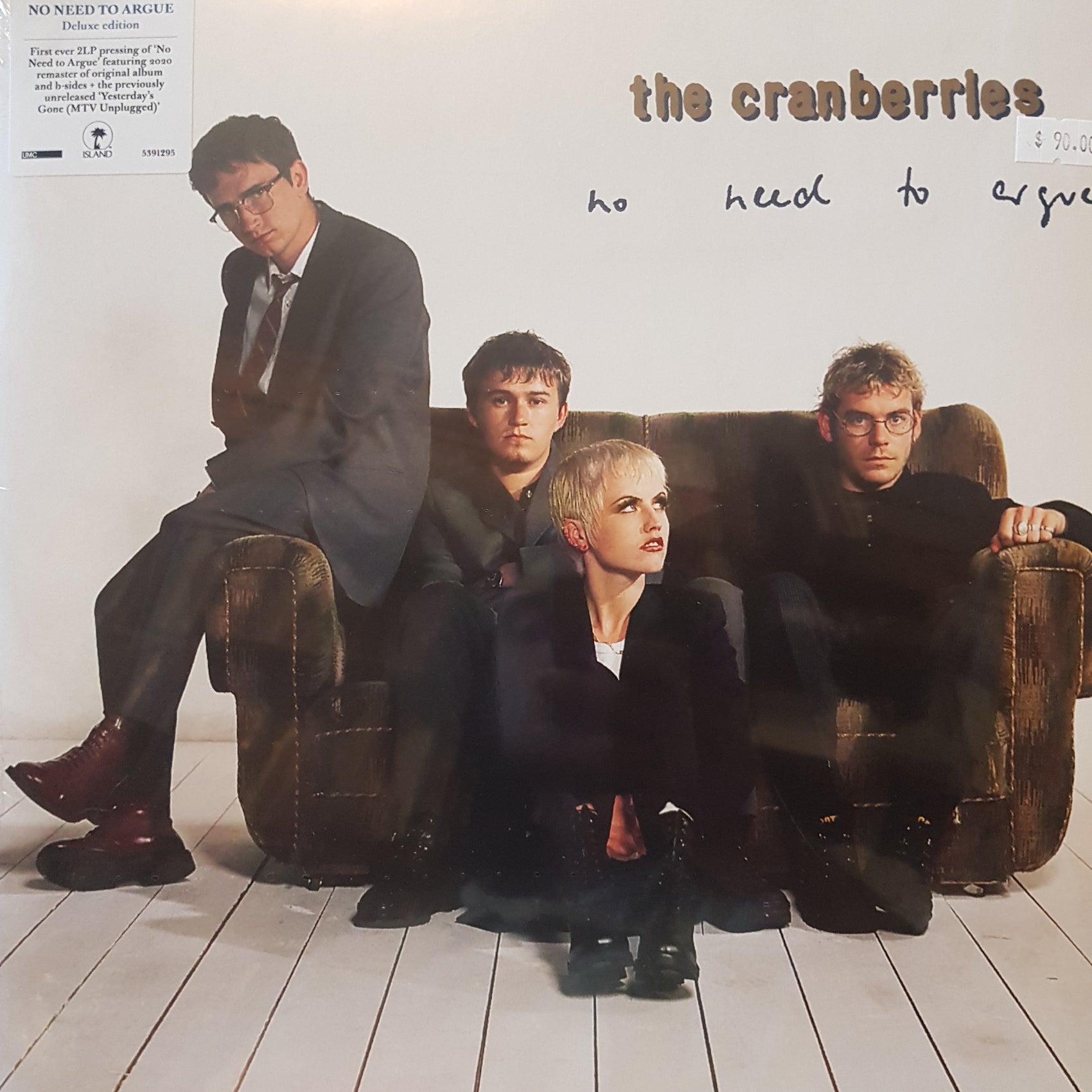 CRANBERRIES - NO NEED TO ARGUE (2LP) VINYL