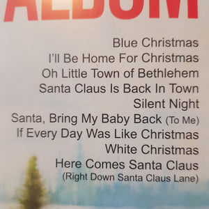 ELVIS PRESLEY - CHRISTMAS ALBUM (WHITE COLOURED) VINYL