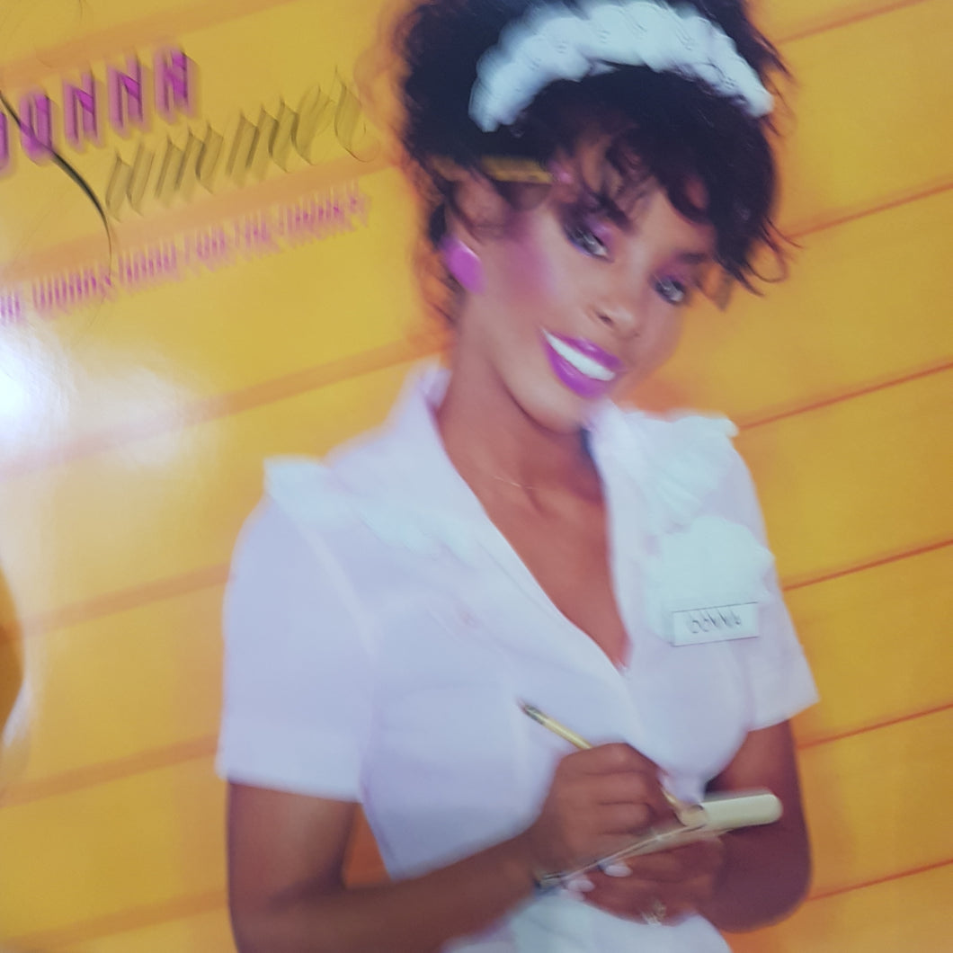 DONNA SUMMER - SHE WORKS HARD FROM THE MONEY (USED VINYL 1983 US M- EX)