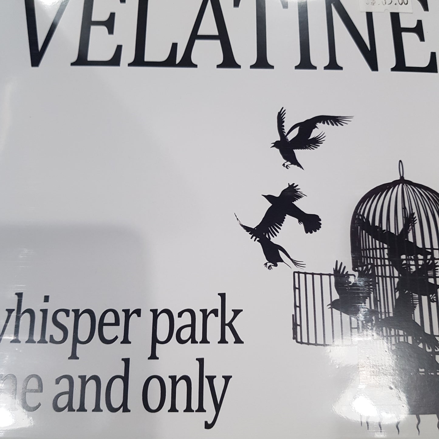 VELATINE - WHISPER PARK (BLUE COLOURED) (7") VINYL