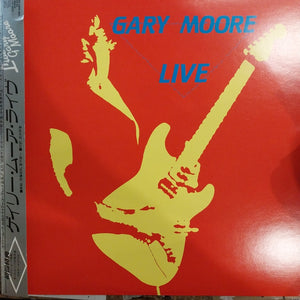 GARY MOORE - LIVE (USED VINYL 1983 JAPAN M- M-)