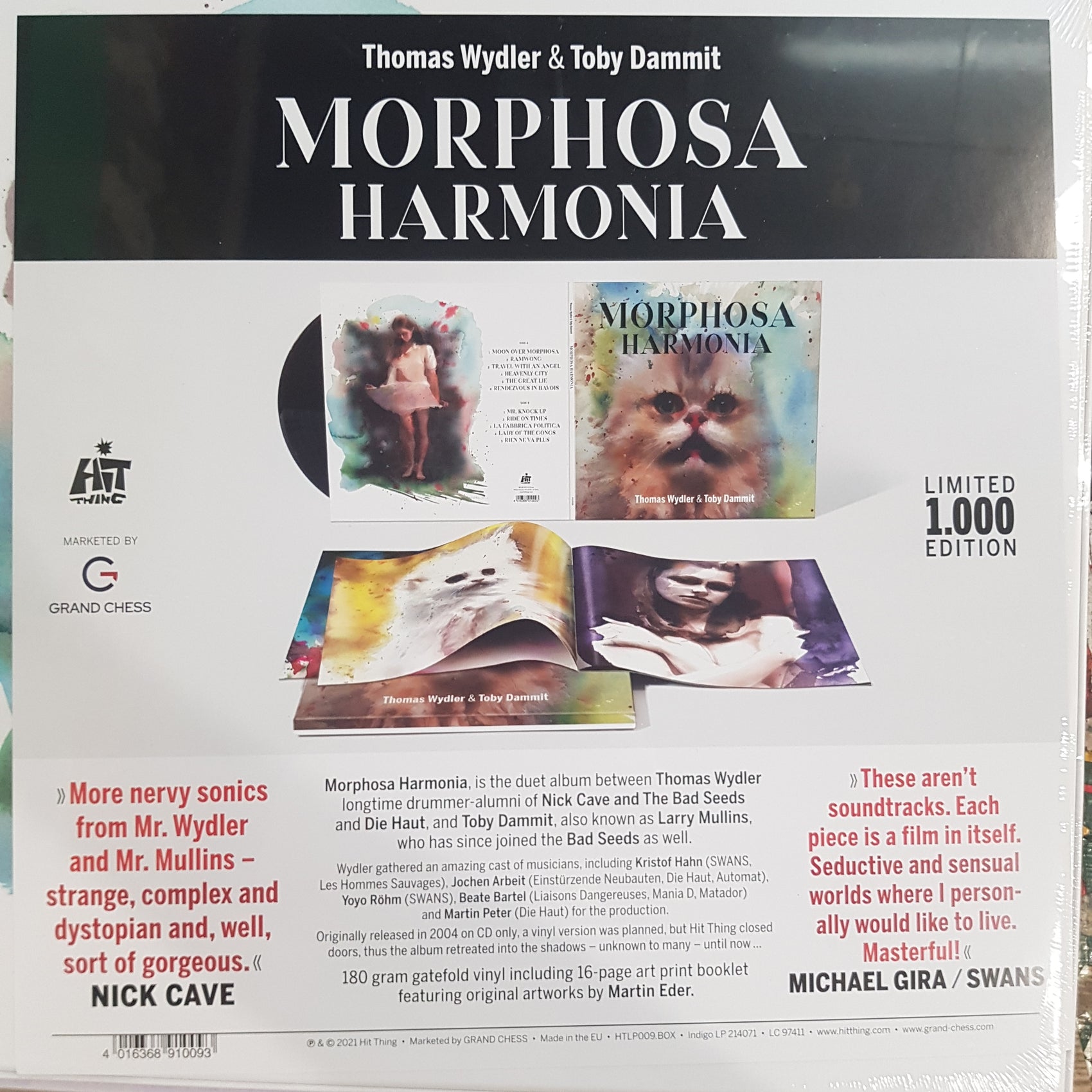 THOMAS WYLDER AND TOBY DAMMIT - MORPHOSA HARMONIA (LP) BOX SET
