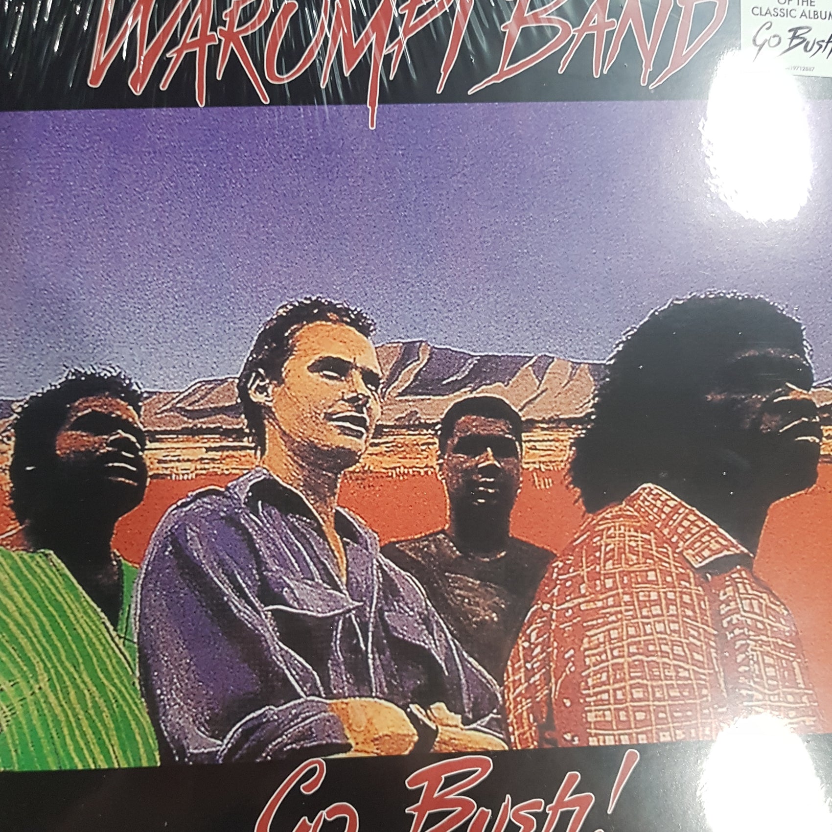 WARUMPI BAND - GO BUSH! (USED VINYL 1987 AUS M-/EX+)