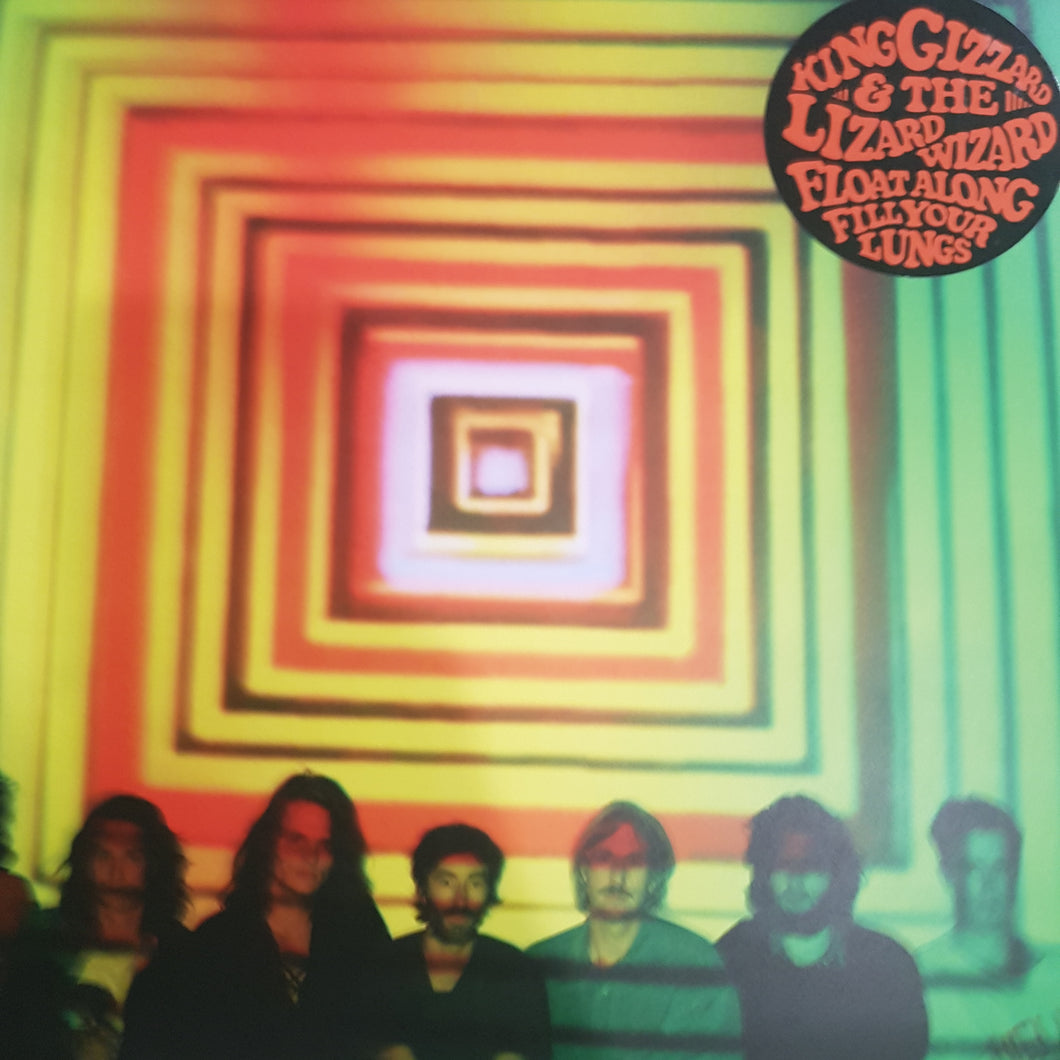 KING GIZZARD & THE LIZARD WIZARD - FLOAT ALONG FILL YOUR LUNGS (USED VINYL FIRST PRESSING 2013 AUS M-/M-)