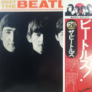 BEATLES - MEET THE BEATLES (USED VINYL 1976 JAPAN M- COVER M-)