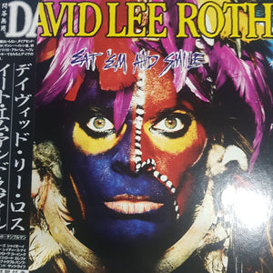 DAVID LEE ROTH - EAT 'EM AND SMILE (USED VINYL 1986 JAPANESE M-/EX+)