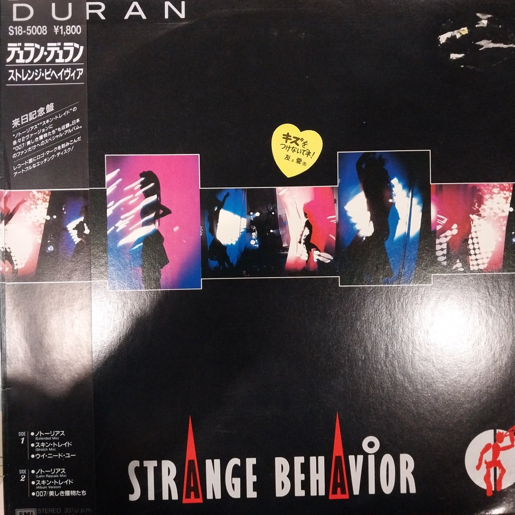 DURAN DURAN - STRANGE BEHAVIOR (USED VINYL 1987 JAPAN 12