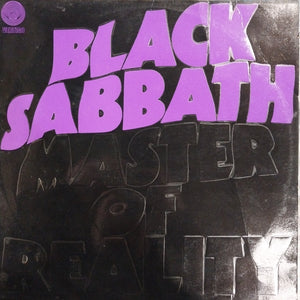 BLACK SABBATH - MASTER OF REALITY (USED VINYL 1972 AUS EX EX-)