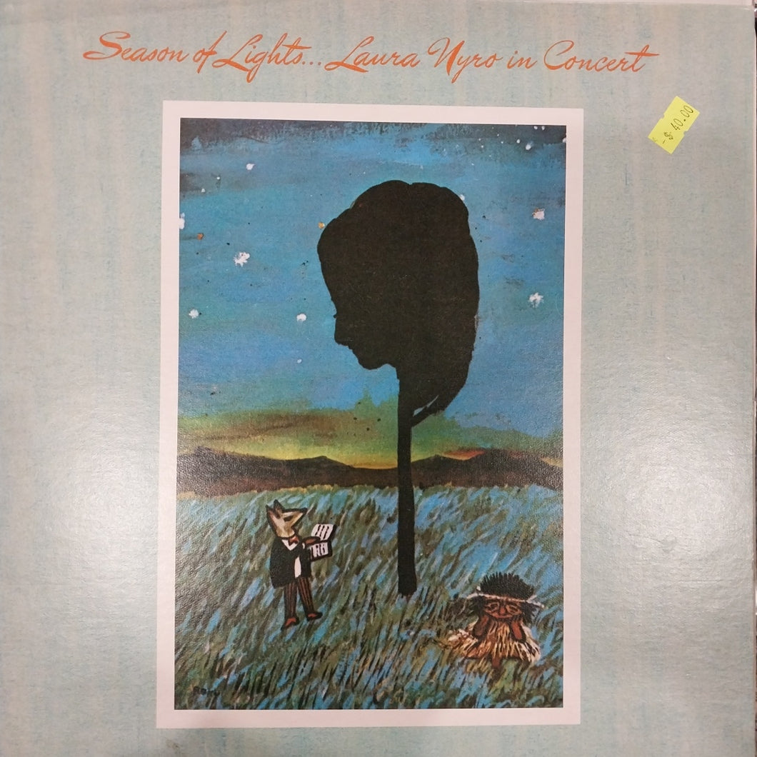 LAURA NYRO - SEASON OF LIGHTS... IN CONCERT (USED VINYL 1977 CANADA M- EX+)