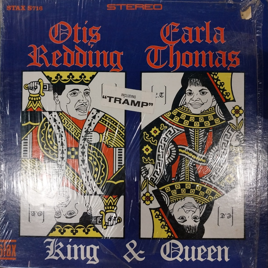 OTIS REDDING AND CARLA THOMAS - KING AND QUEEN (USED VINYL 1967 U.S. EX EX+)