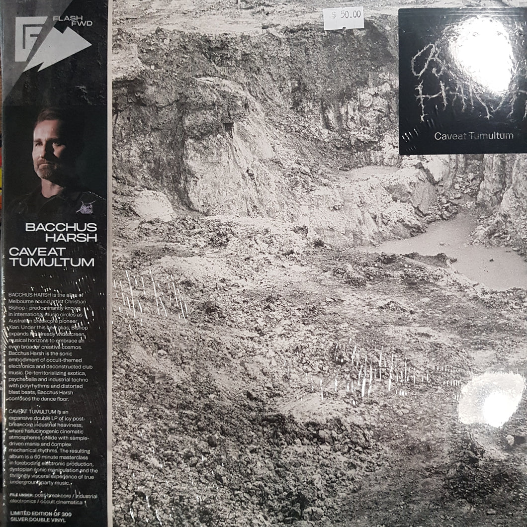 BACCHUS HARSH - CAVE AT TUMULTUM (SILVER COLOURED) (2LP) VINYL