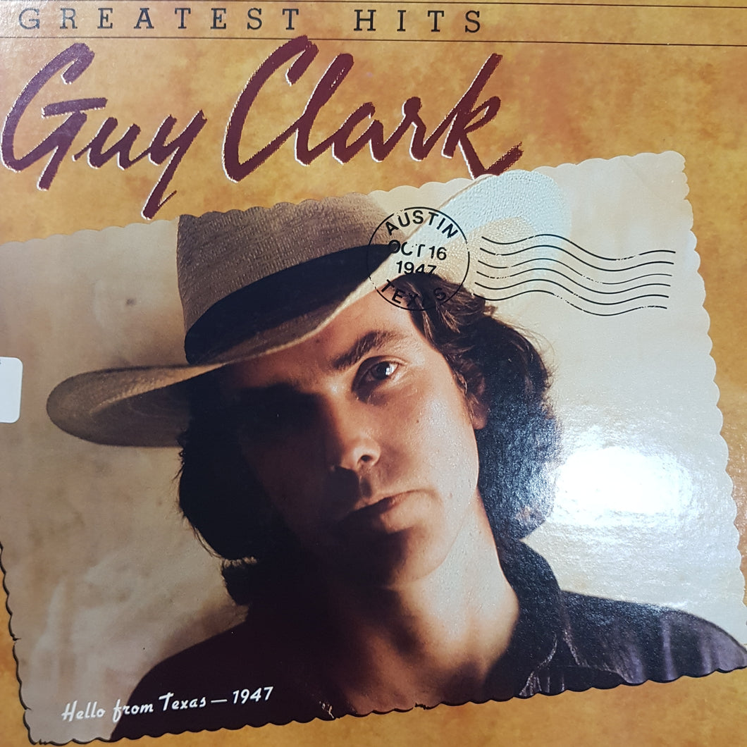 GUY CLARK - GREATEST HITS (USED VINYL 1983 US M-/EX+)
