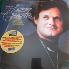Load image into Gallery viewer, HARRY CHAPIN - STORY OF A LIFE: THE COMPLETE HIT SINGLES VINYL (TAXI YELLOW COLOURED) BLACK FRIDAY RSD 2022
