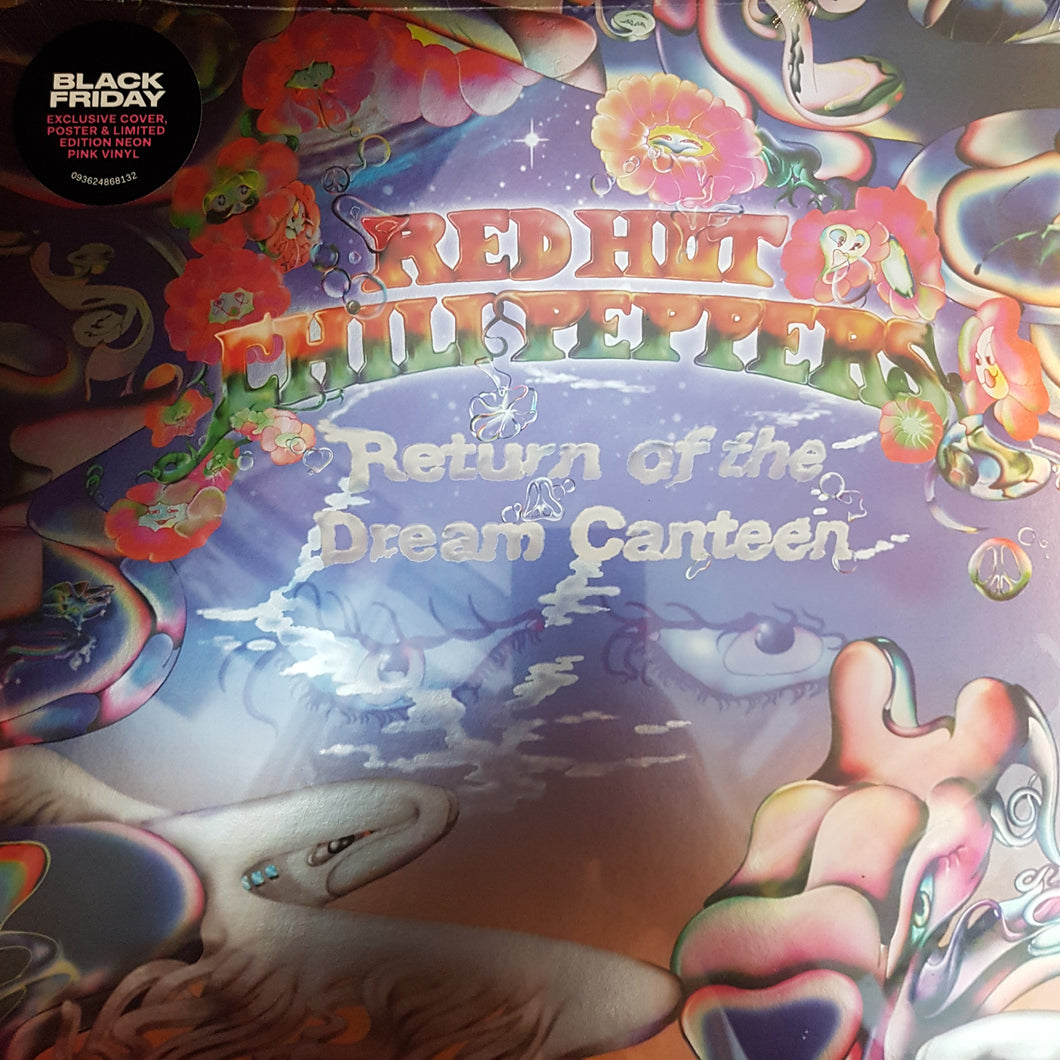 RED HOT CHILI PEPPERS - RETURN OF THE DREAM CANTEEN VINYL (NEON PINK COLOURED) (2LP) BLACK FRIDAY RSD 2022