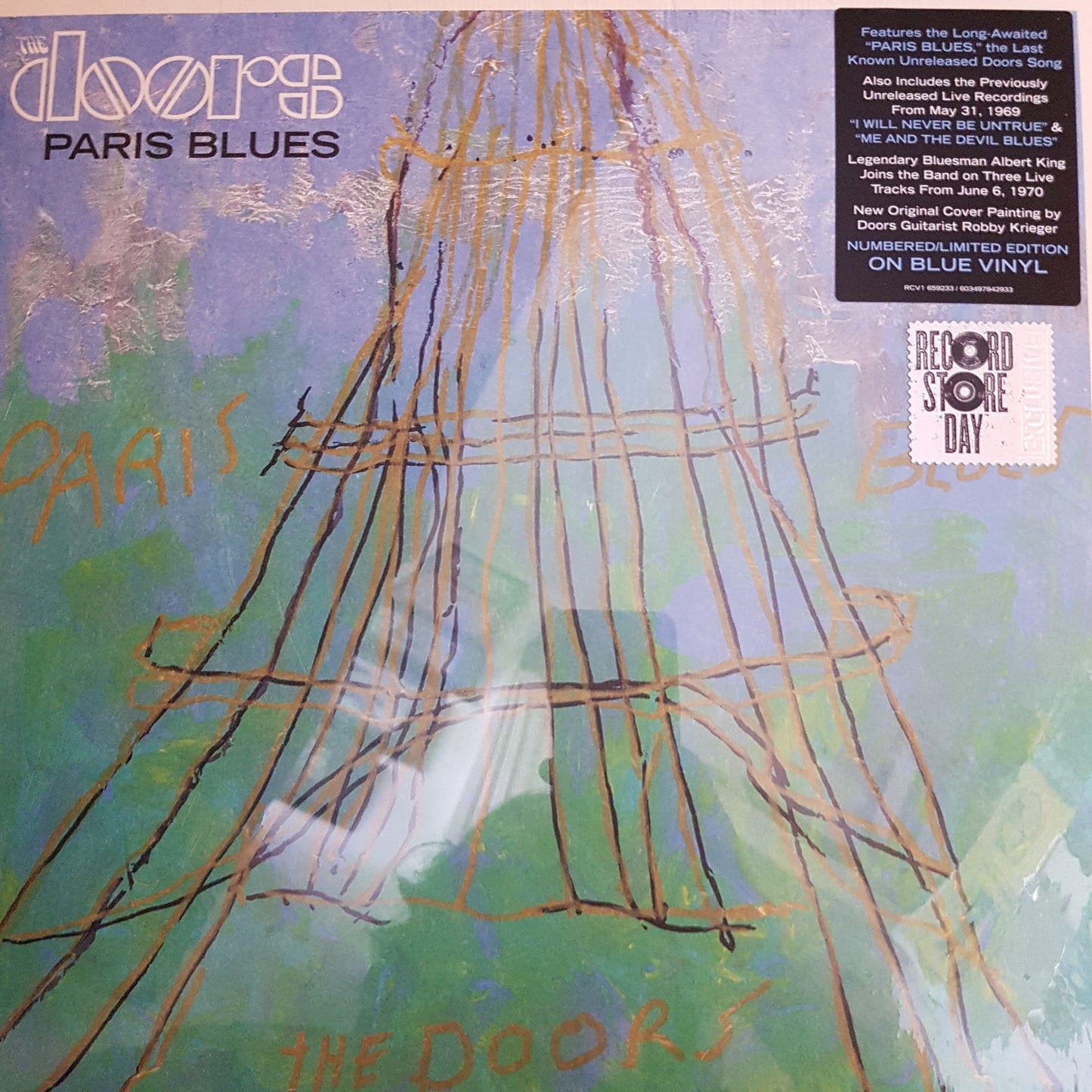 DOORS - PARIS BLUES VINYL (BLUE COLOURED) BLACK FRIDAY RSD 2022