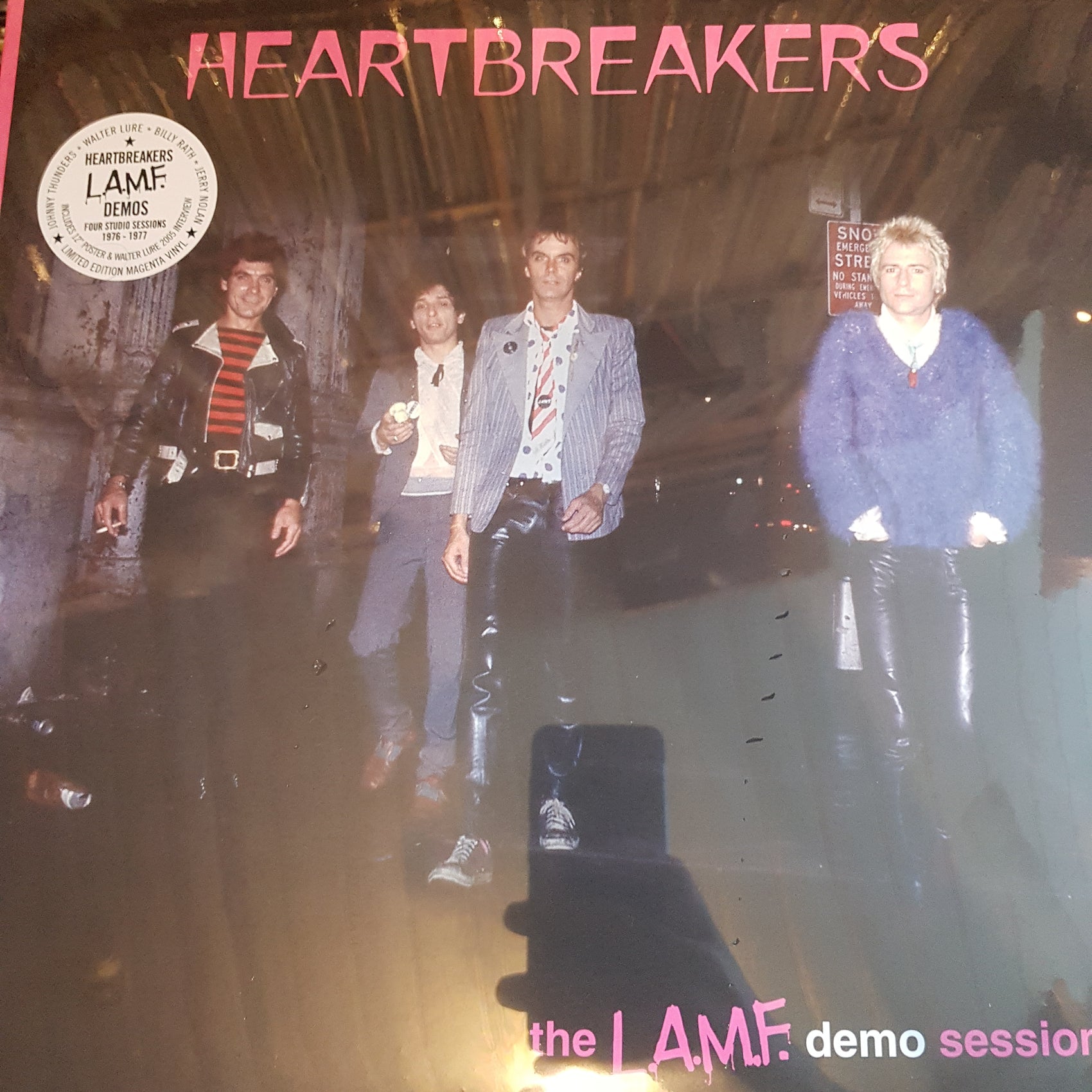 HEARTBREAKERS - THE LA.M.F. DEMO SESSIONS (MAGENTA COLOURED) VINYL BLACK FRIDAY RSD 2022
