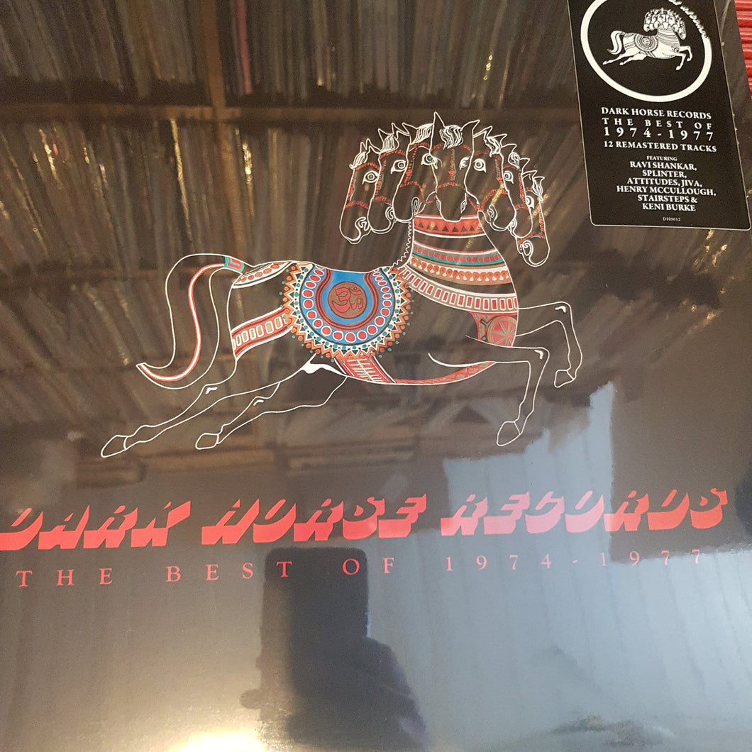 VARIOUS ARTISTS - DARK HORSE RECORDS: THE BEST OF 1974-1977 (PINK SPLATTER COLOURED) BLACK FRIDAY RSD 2022