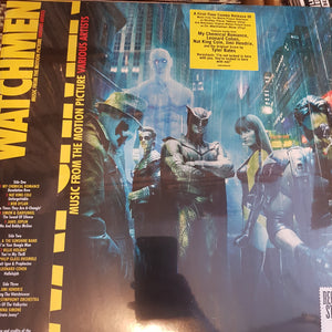 VARIOUS ARTISTS - WATCHMEN (SMILEY FACE YELLOW COLOURED) (3LP) VINYL BLACK FRIDAY RSD 2022