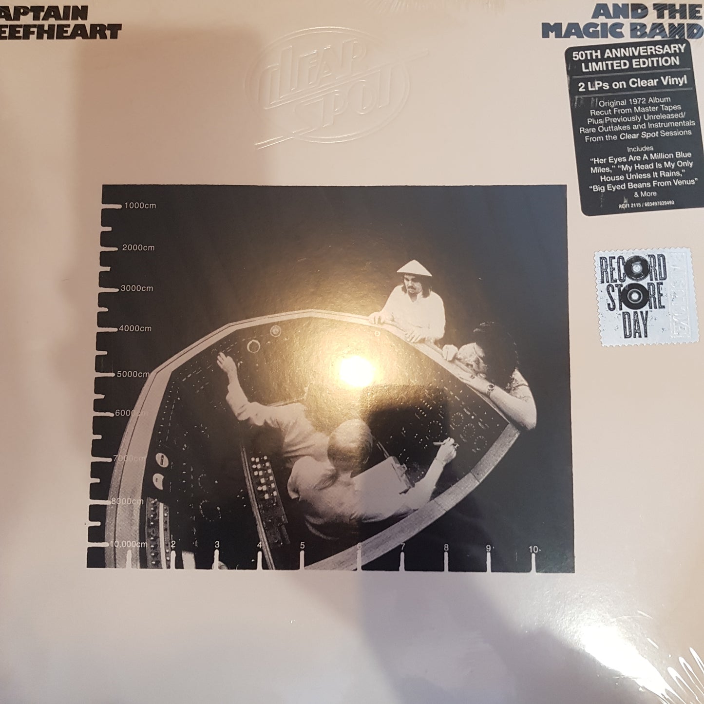 CAPTAIN BEEFHEART AND THE MAGIC BAND - CLEAR SPOT (2LP) (CLEAR COLOURED) VINYL BLACK FRIDAY RSD 2022