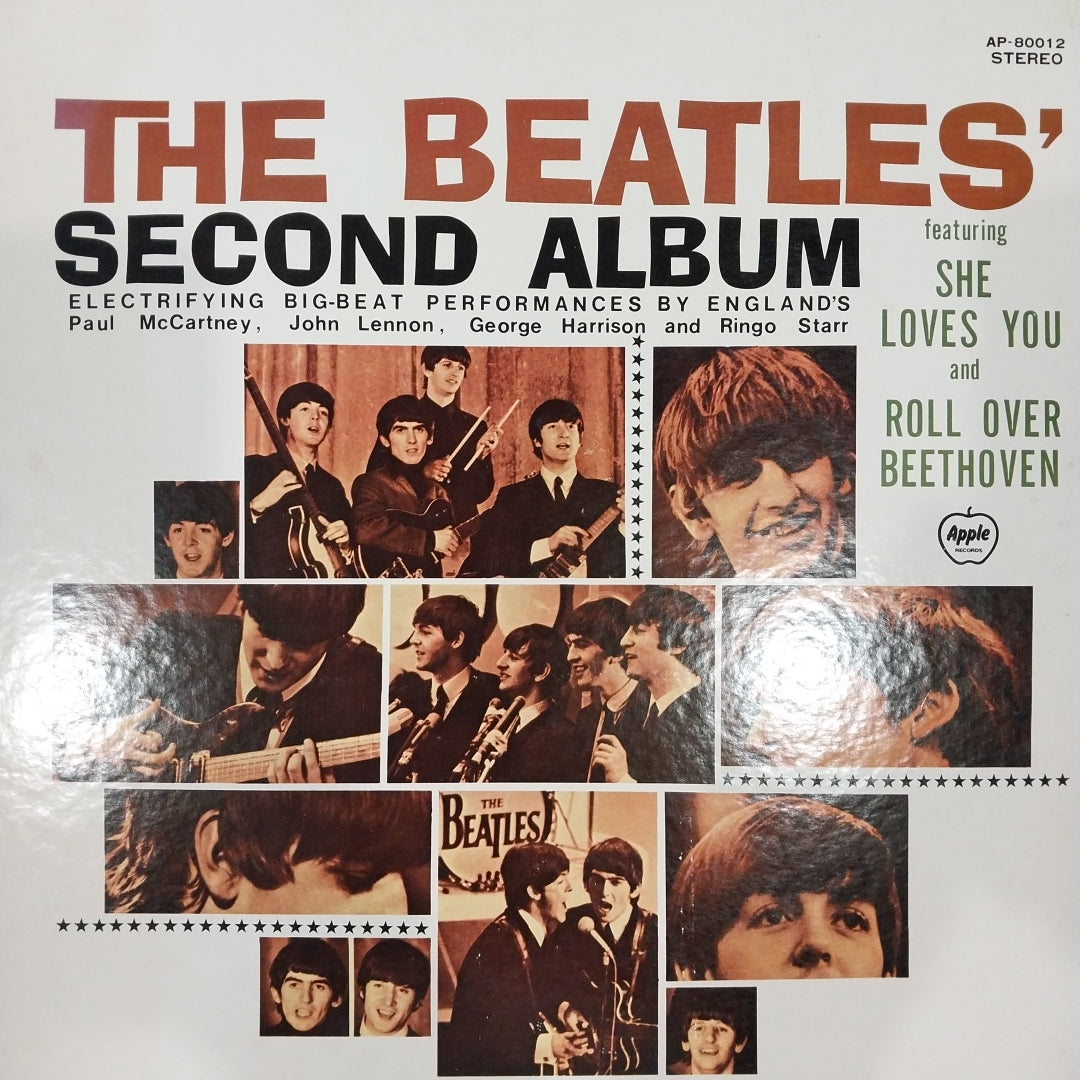 BEATLES - SECOND ALBUM (USED VINYL 1973 JAPAN EX EX)