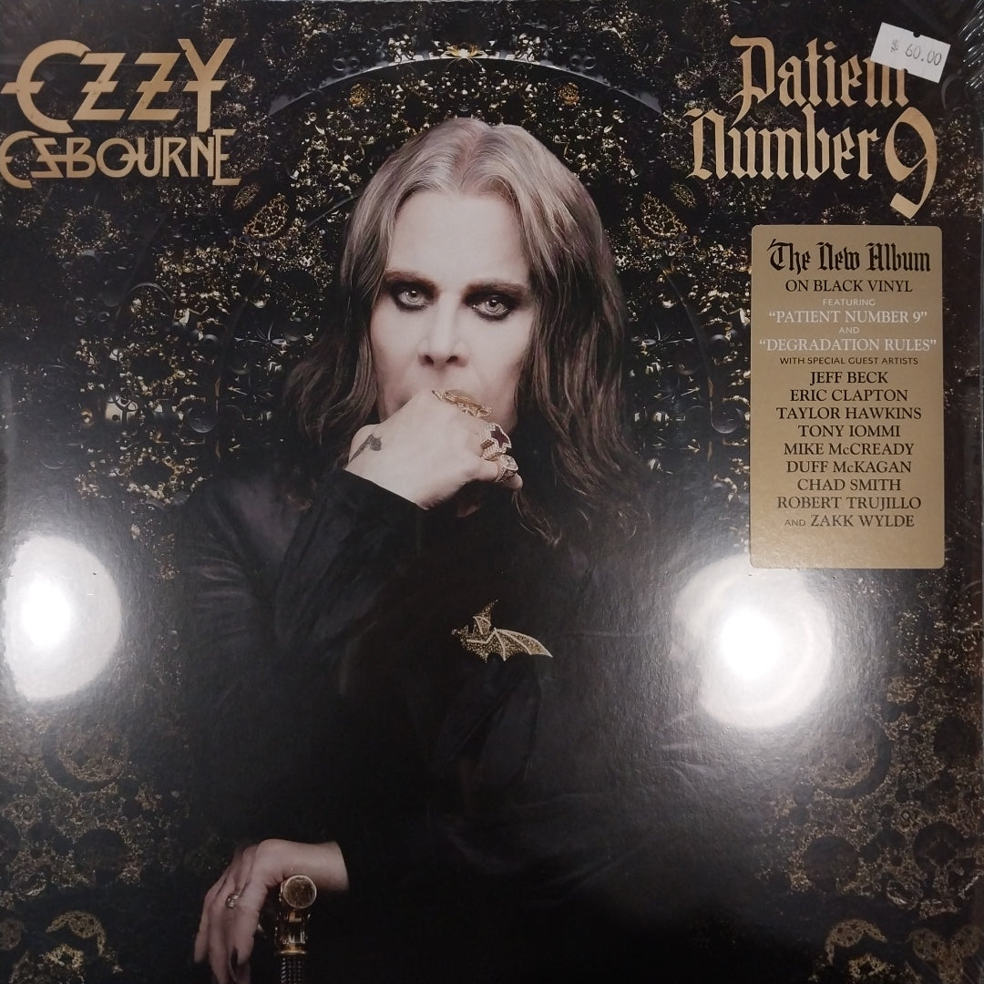 OZZY OZBOURNE - PATIENT NUMBER 9 VINYL
