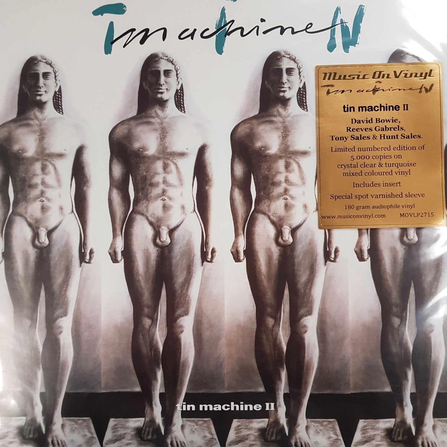 TIN MACHINE - TIN MACHINE II (COLOURED) VINYL