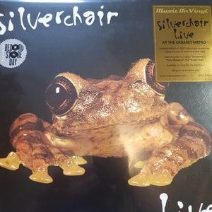 SILVERCHAIR - LIVE (CLEAR AND WHITE COLOURED) VINYL BLACK FRIDAY RSD 2022
