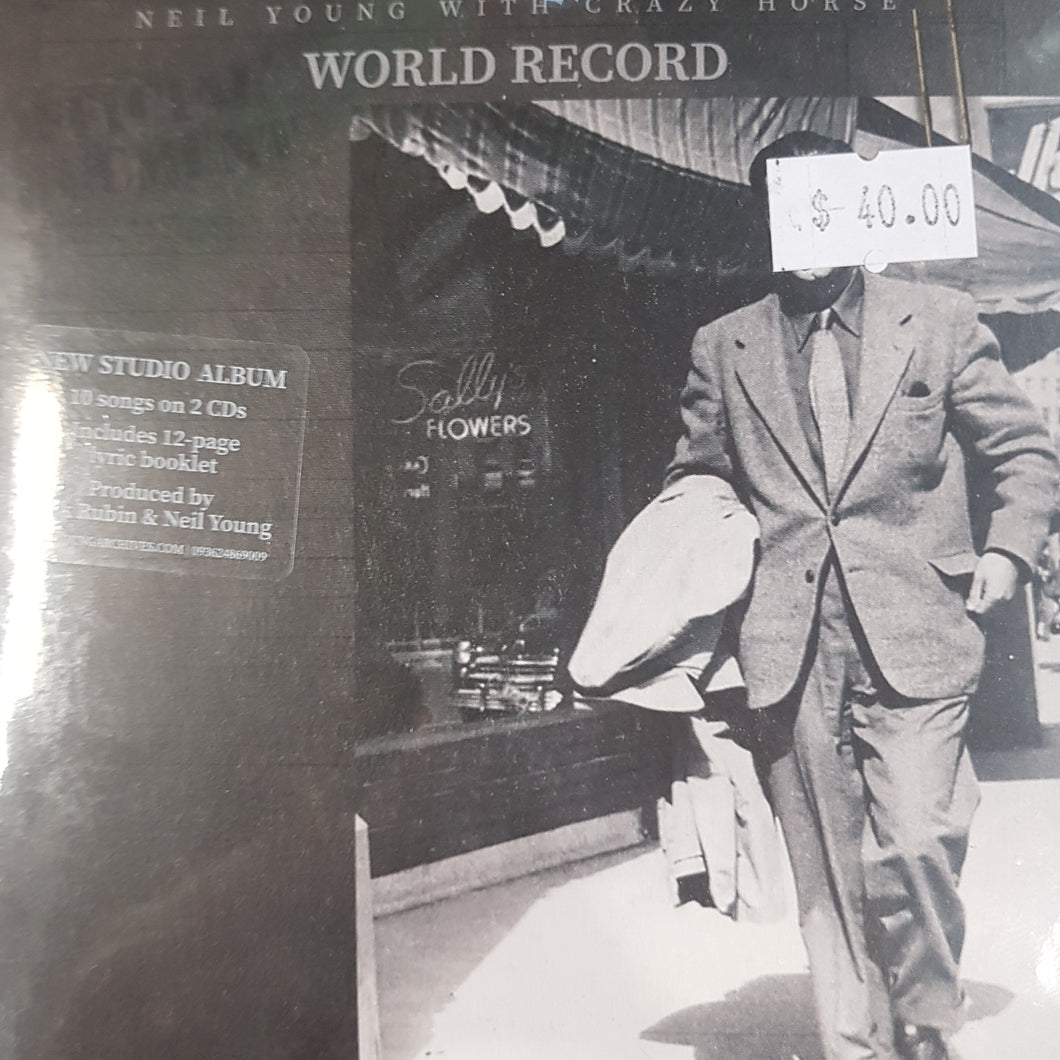 NEIL YOUNG & CRAZY HORSE - WORLD RECORD CD