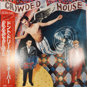 CROWDED HOUSE - SELF TITLED (USED VINYL 1987 JAPAN FIRST PRESSING EX+ EX)