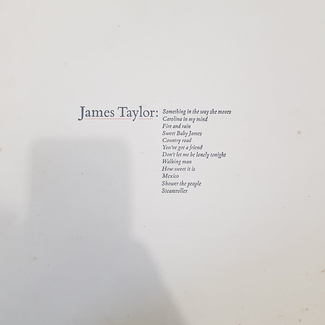 JAMES TAYLOR - GREATEST HITS (USED VINYL 1980 JAPANESE M-/EX)