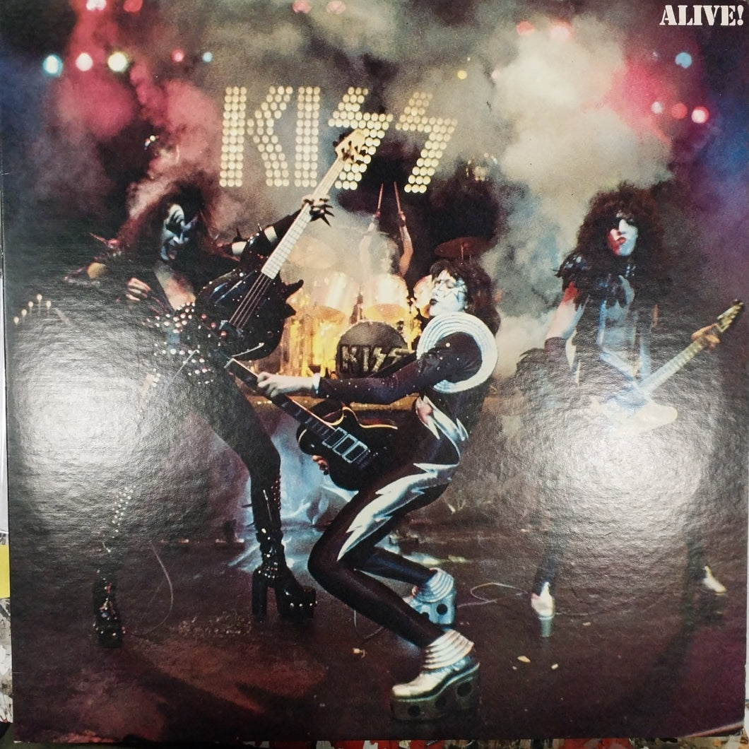 KISS - ALIVE! (USED VINYL 1975 JAPAN M- EX+)