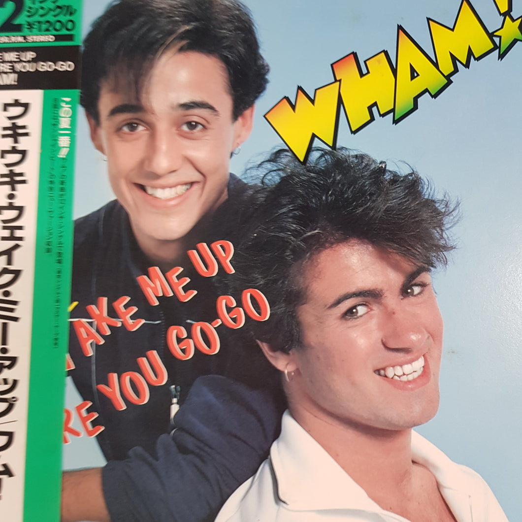 WHAM! - WAKE ME UP BEFORE YOU GO-GO (USED VINYL 1984 JAPAN 12