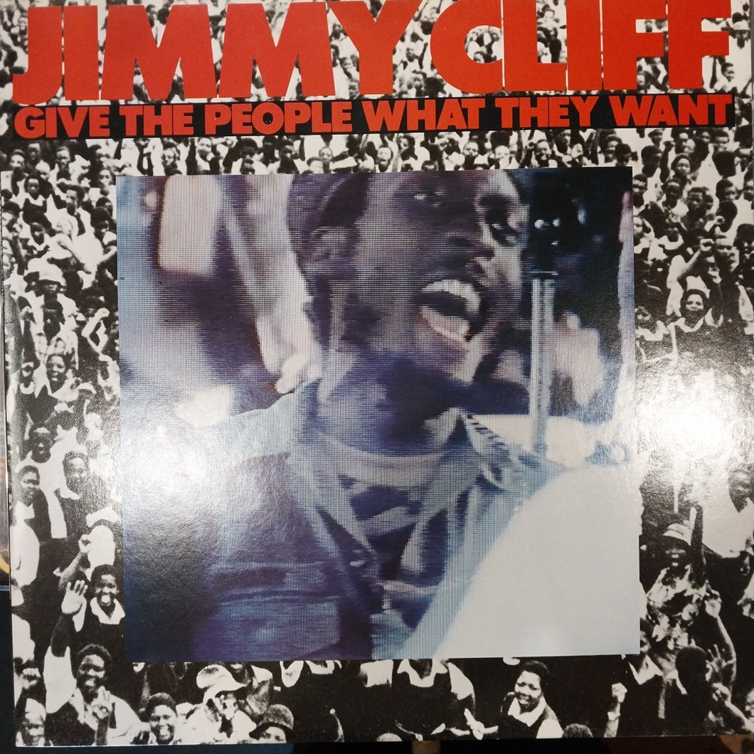 JIMMY CLIFF - GIVE THE PEOPLE WHAT THEY WANT (USED VINYL 1981 JAPAN M- M-)