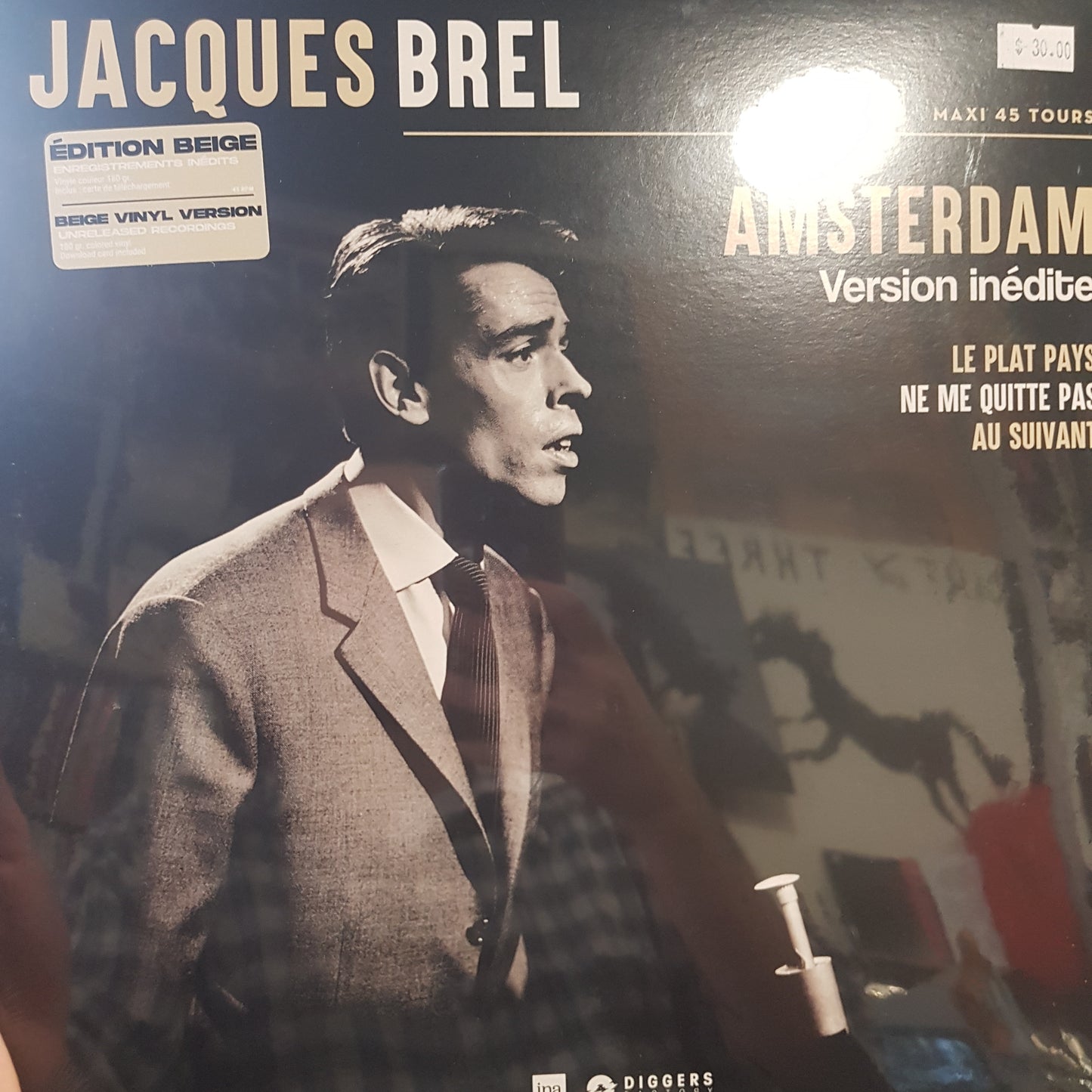 JACQUES BREL - AMSTERDAM (BEIGE COLOURED) VINYL