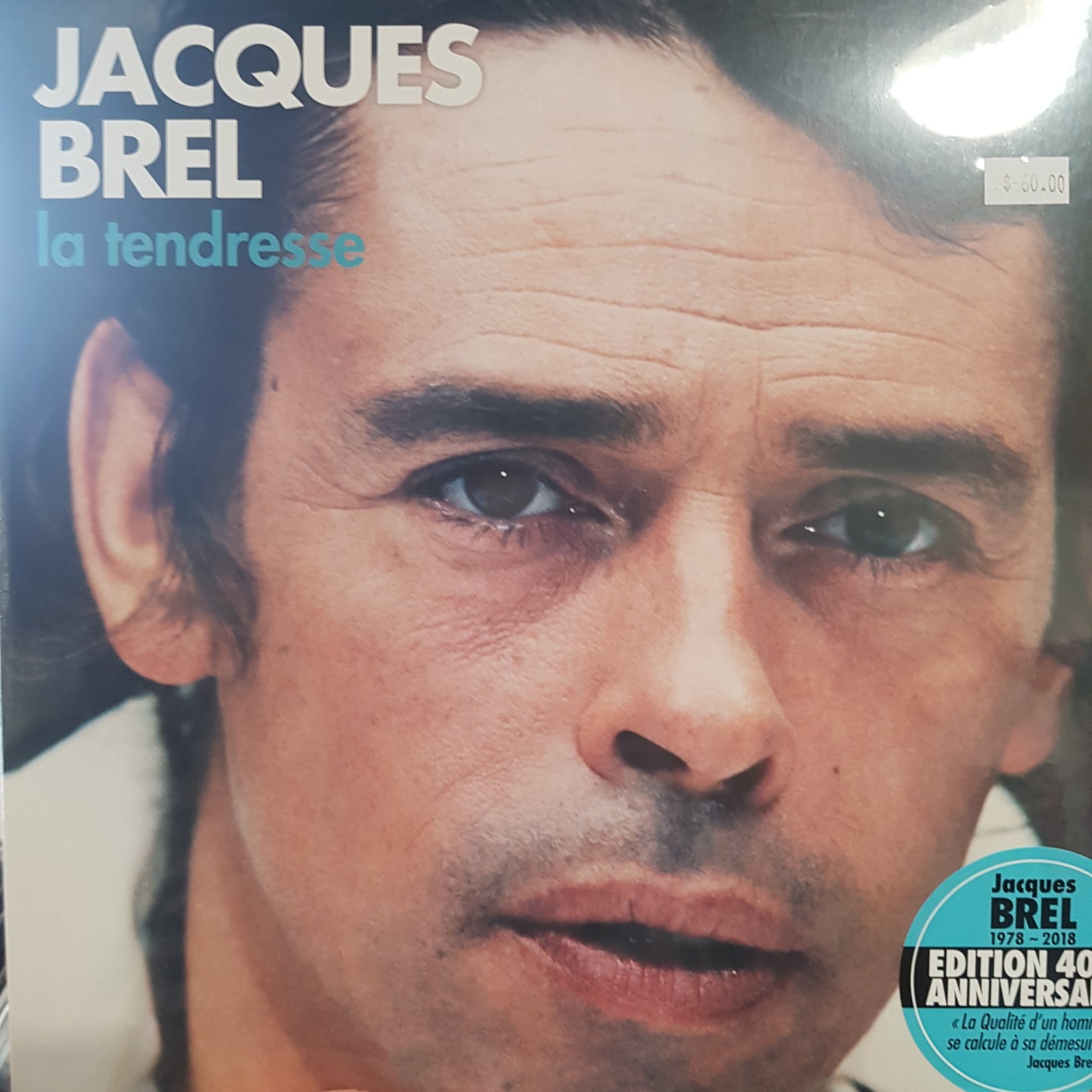 JACQUES BREL - LA TENDRESSE (2LP) VINYL
