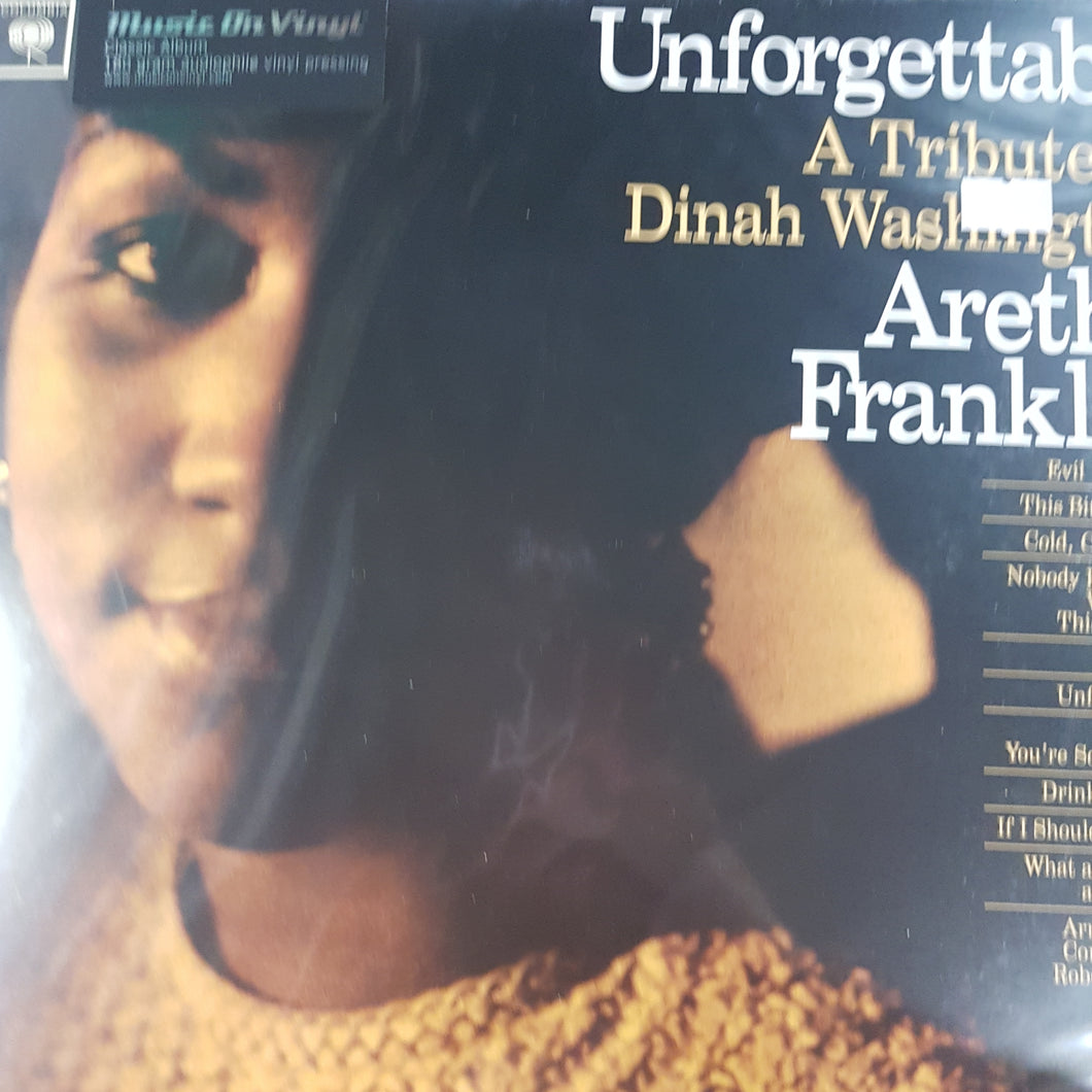 ARETHA FRANKLIN - UNFORGETABLE: A TRIBUTE TO DINAH WASHINGTON VINYL
