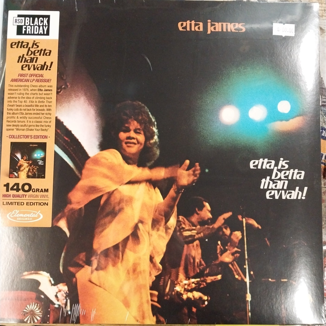 ETTA JAMES - ETTA BETTA THAN EVVAH! (BLACK FRIDAY RSD) VINYL