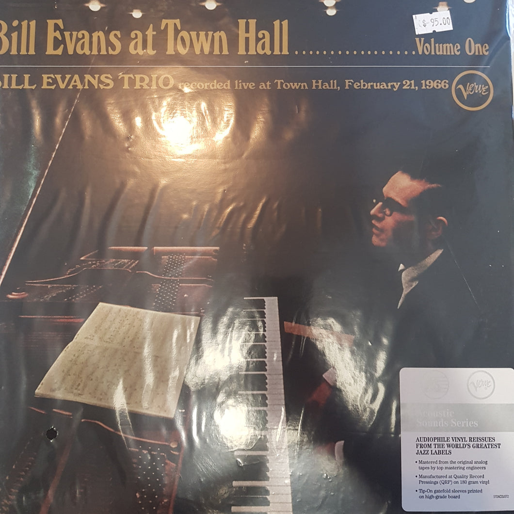 BILL EVANS - AT TOWN HALL VOLUME 1 (ACOUSTIC SOUNDS SERIES) VINYL