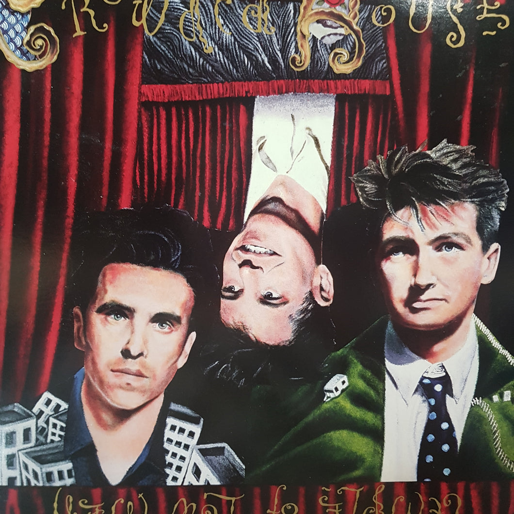 CROWDED HOUSE - TEMPLE OF LOW MEN (USED VINYL 1988 US M-/EX+)