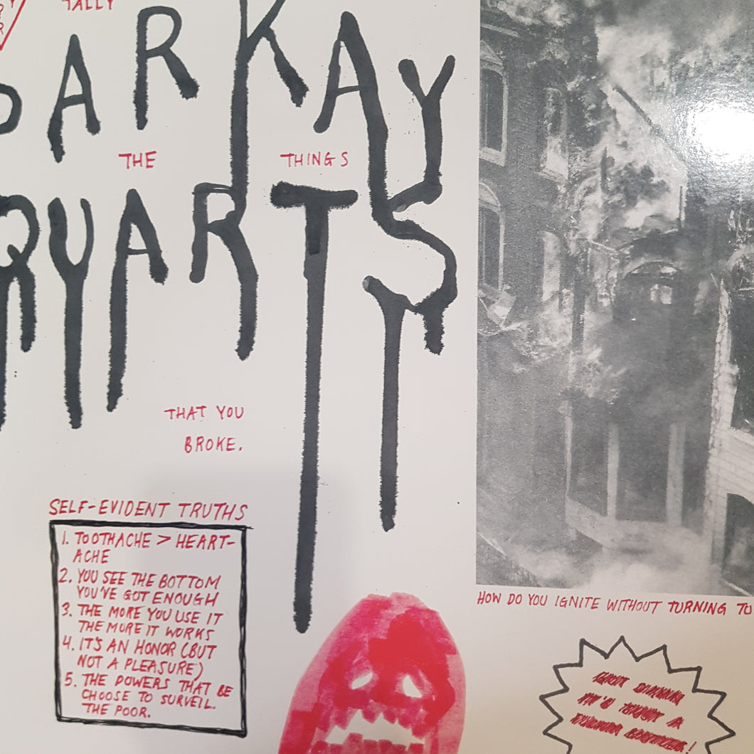 PARQUET COURTS - TALLY ALL THE THINGS (USED VINYL 2013 US M-/M-)