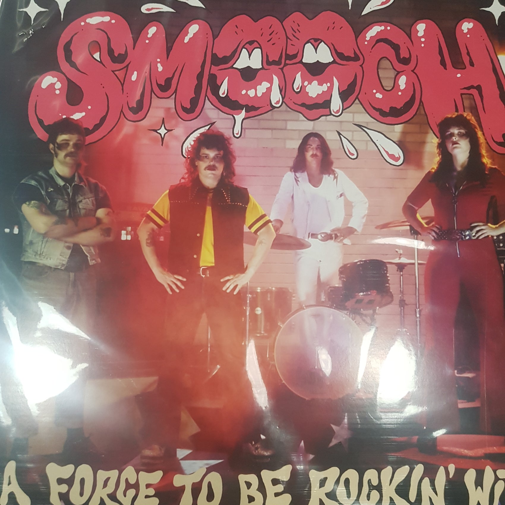 SMOOCH - A FORCE TO BE ROCKIN WITH (COLOURED) VINYL